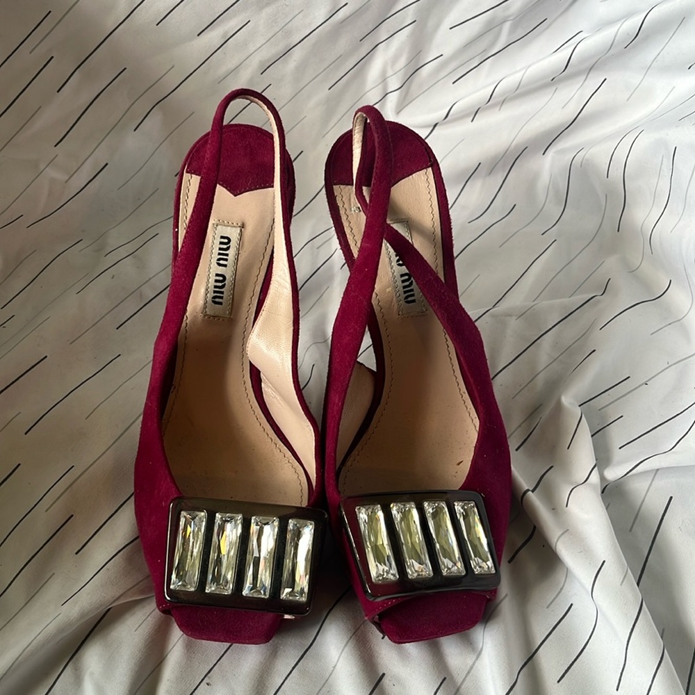 Miu miu Y2K heels